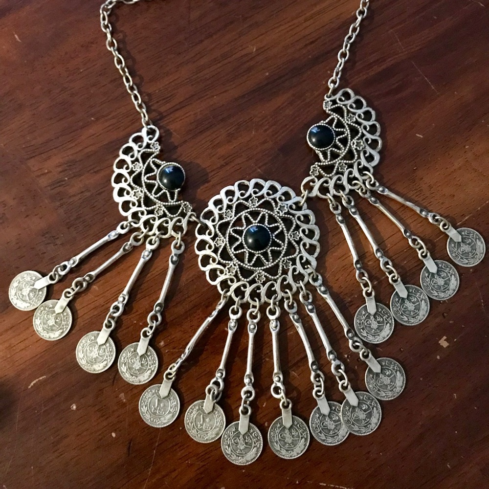 Free People silver necklace